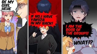 Manga Dub Young Yakuza Boss Transferred To New HighSchool And Challenge by Weak Deliquent RomCom [upl. by Daloris]