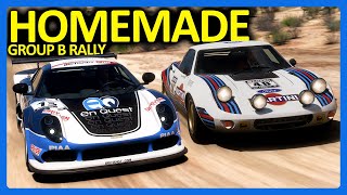 Forza Horizon 5 Online  Homemade Group B Rally Car Challenge [upl. by Ninazan]