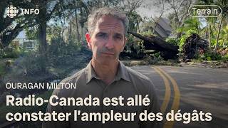 Ouragan Milton  quelle est lampleur des dégâts [upl. by Savadove]