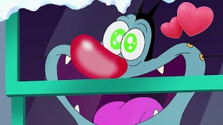 Oggy and the Cockroaches  Heart of ice SEASON 4 BEST CARTOON COLLECTION  New Episodes in HD [upl. by Heaps]