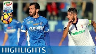 Empoli  Fiorentina  04  Highlights  Giornata 13  Serie A TIM 201617 [upl. by Liban]