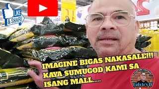 IMAGINE BIGAS NAKA SALE KAYA SUMUGOD KAMI SA ISANG MALL buhayofwqatar [upl. by Bevash762]