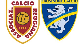 Reggiana Vs Frosinone 2 a 0 vittoria meritata reggiana regia [upl. by Llenrap]