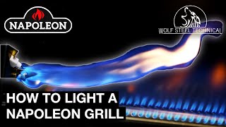 How to Light a Napoleon Grill [upl. by Seaddon]