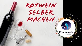 Rotwein selber machen wie ein Profi  Komplettes Tutorial [upl. by Ratib430]