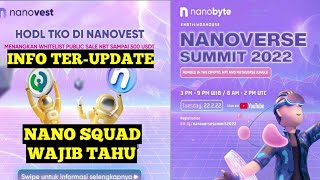 INFO TERUPDATE NANO VEST❗NANO SQUAD WAJIB TAHU❗ [upl. by Sunev525]