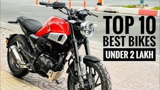 Top 10 Best Bikes Under 2 Lakh OnRoad Price💥Ft Yamaha TvsHeroBajajHondaEpic Autos Tamil [upl. by Winnah602]