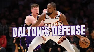 Dalton Knecht Defense Compilation  First Week in the NBA [upl. by Oicatsana]