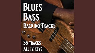 Eb Blues 12 bar Bass Backing Track 83 bpm [upl. by Chiarra819]