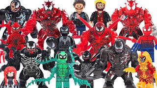 All Venom  Venom Let There Be Carnage  Venomverse  We are Venom Venom Unofficial Lego Minifigure [upl. by Islaen]