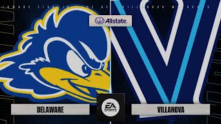 EA SPORTS College Football 25 Delaware vs Villanova [upl. by Nifares560]