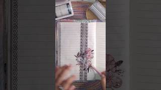 ASMR Aesthetic Journaling shortsscrapbook journaljournaling asmrjournalsbyhumi [upl. by Amat]