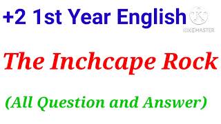 The Inchcape Rock2 1st YearEnglishAll Question and answer [upl. by Nolrac]