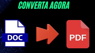 Como converter WORD em PDF [upl. by Asserrac]