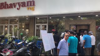 Hotel Bhavyam Newly opened veg restaurant in anna nagar Anna nagar food review1 [upl. by Dinny]