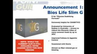 Unicity  Bios Life Slim G  Dr Neil Secrist  Medical Review Webinar  Part 2 [upl. by Rosalinde989]