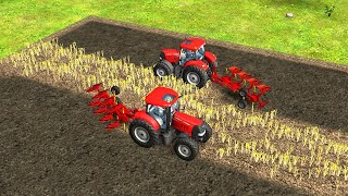 Farming simulator 14 Timelapse  15 Manure spreading and plowing [upl. by Sylas]