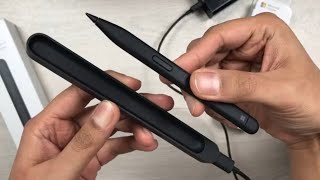 Microsoft Surface Slim Pen 2 with Charger  How to Charge and Pair [upl. by Ecidnac280]