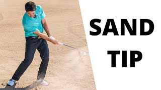 Golf Sand Shot How to Hit a Greenside Bunker Shot [upl. by Trub]