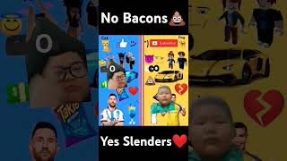 yes bacon NO SENLEDER [upl. by Neerihs]