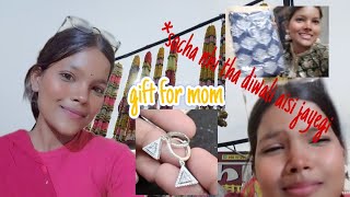 socha nhi tha diwali aisi jayegi ❤️ First gift for my mother 🪔🥺🎇  Happy Diwali diwali gift vlog [upl. by Pero696]