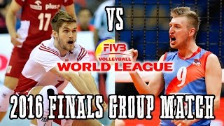 Poland vs Serbia World League Finals Group Match FULL MATCH ALL BREAKS REMOVED [upl. by Einned]