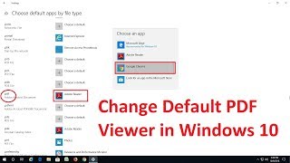 How to Change Default PDF Viewer in Windows 1110 [upl. by Corry]