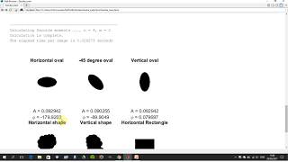 MATLAB Code for the Fast Calculation of Zernike Moments of order n and repetition m on NxN images [upl. by Nylasej]