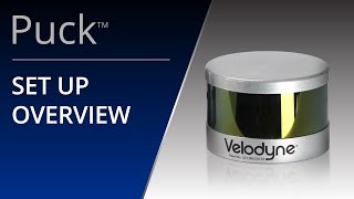 VLP 16 Puck Set Up Overview by Velodyne Lidar [upl. by Hteik]