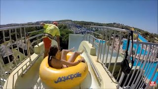 Aquapolis Waterpark Salou Spain GoPro [upl. by Leba]