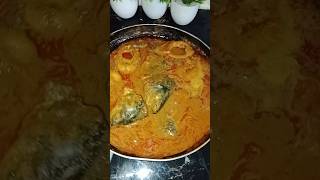 🤤Fish curry😱villagelife villagelifestyle recipe cooking youtubeshorts ytshorts trendingsong [upl. by Mcclenaghan]