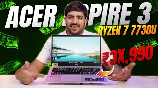 Acer Aspire 3 AMD Ryzen 7 7730U Laptop  Unbeatable Performance At An Unbeatable Price 🔥 [upl. by Dusza]