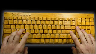 ASMR typing on keyboards that sound utterly heavenly no talking [upl. by Hnilym]