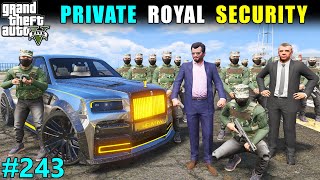 Private Royal Security For American President  Gta V Gameplay [upl. by Teirtza]