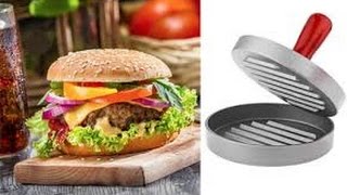 Dollar Tree Review Hamburger Patty Press [upl. by Kirit]