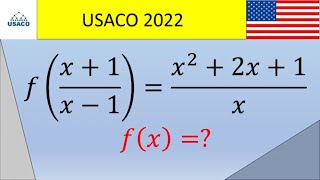 Olympiade USACO 2022  trouverez vous fx [upl. by Annaira578]