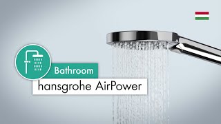 hansgrohe AirPower HU [upl. by Eyot682]