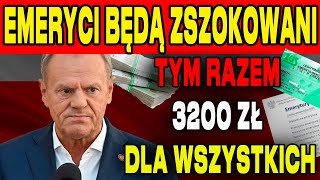 DOKĹADNE DATY 14 EMERYTURY WAĹ»NE INFORMACJE DLA SENIORĂ“W TYM RAZEM 3200 ZĹ DLA WSZYSTKICH [upl. by Gearard]