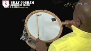 Exclusive Billy Cobham Artistworks drum lesson for Rhythm Magazine [upl. by Ariay993]