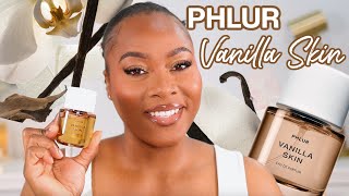 NEW PHLUR VANILLA SKIN PERFUME REVIEW  FIRST IMPRESSIONS BEST VANILLA PERFUME 2024 [upl. by Zetroc]