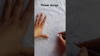 Takiya ka phool ka design takiya phool dizain easy shorts flower drawing [upl. by Akinhoj269]