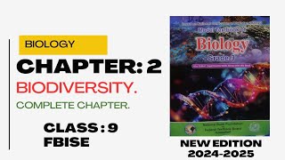 Biodiversity chapter 2 l bio full chapter l federal board l federal board biology class 9 chapter 2 [upl. by Ruamaj]