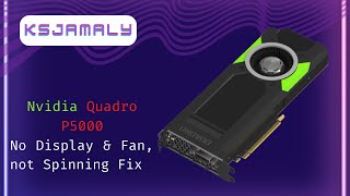 Nvidia Quadro P5000  Graphics Card Repair  India [upl. by Hogarth663]