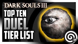 Dark Souls 3  Top Ten Duel Weapons 2018  Tier List [upl. by Ymar318]