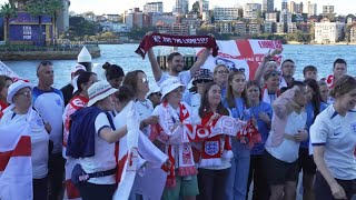 Fan reaction from semifinal I Australia Matildas vs England Lionesses I Womens World Cup 2023 [upl. by Atinel248]