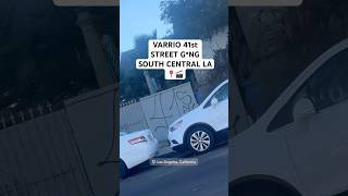 Varrio 41st Street Gng South Central LA📍🎬 trending losangeles california shorts vlog travel [upl. by Fabyola]