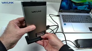 WAVLINK USB C Docking Station with 3 HDMI UG69PD13 Pro Review Video [upl. by Yahsel]