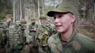 Norwegian Military Girls Camp Forsvarets Kvinnecamp 2012 English Subtitles [upl. by Hamnet853]