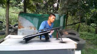 Philippine potato gun M107 50 cal rifle sniper gun [upl. by Dawna]