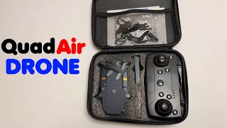 QuadAir Drone Setup Flight and Review [upl. by Annat]